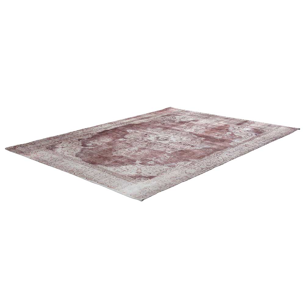 Orient Teppich verwaschen in Rot und Creme - Champione