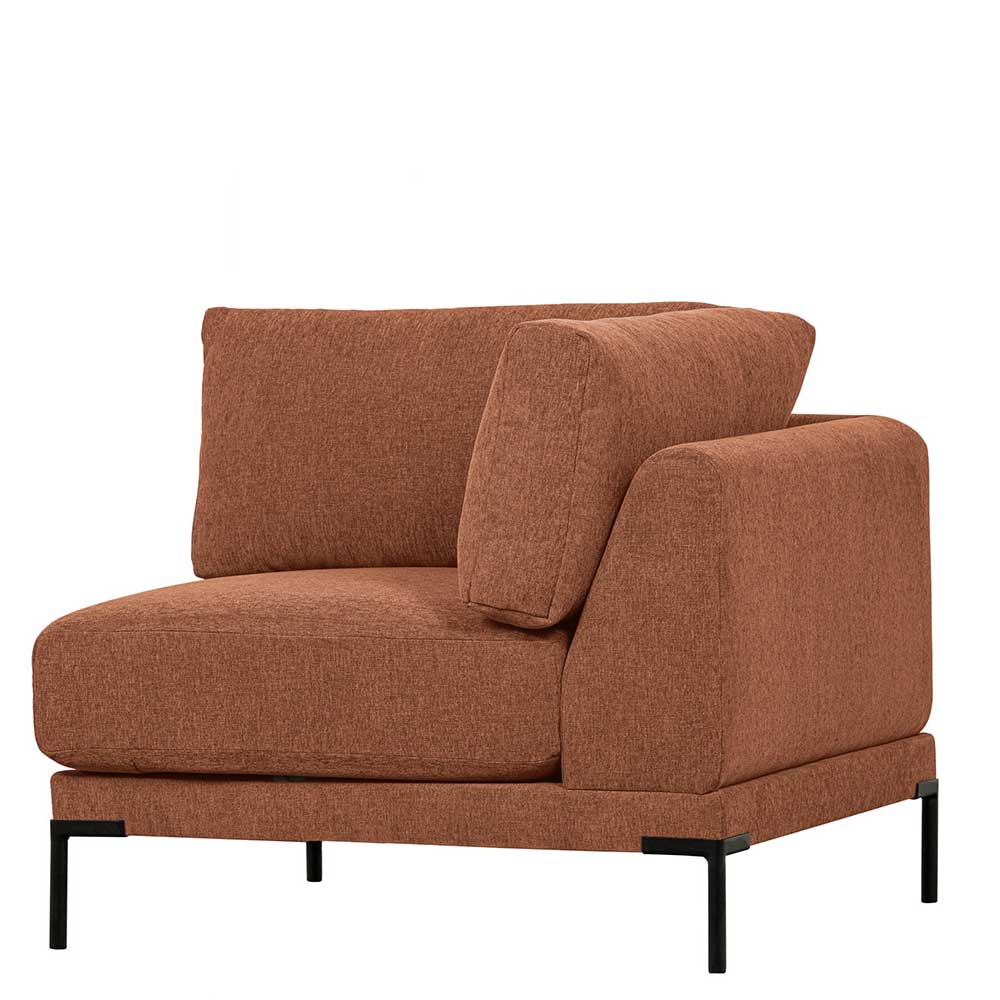 Modul Sofaecke in Rost Braun - Brixx