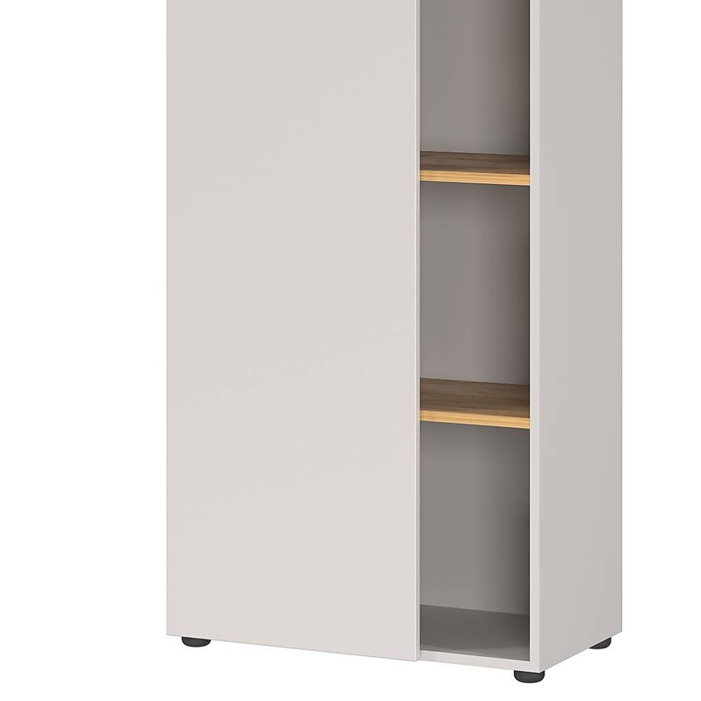 Büro Schreibtisch und Schrank Set - Chiron (dreiteilig)