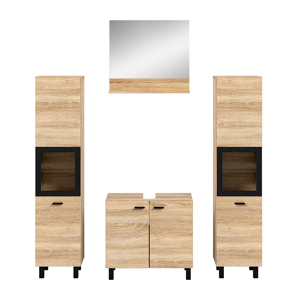 Badezimmermöbel-Set modern - Hoxtona (vierteilig)