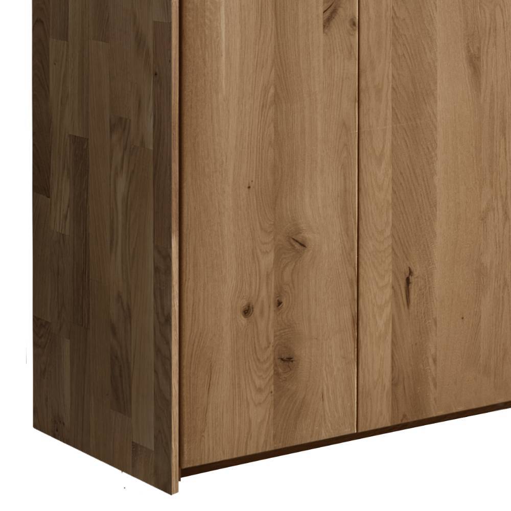 Massivholz Kleiderschrank aus Wildeiche geölt - Martinez