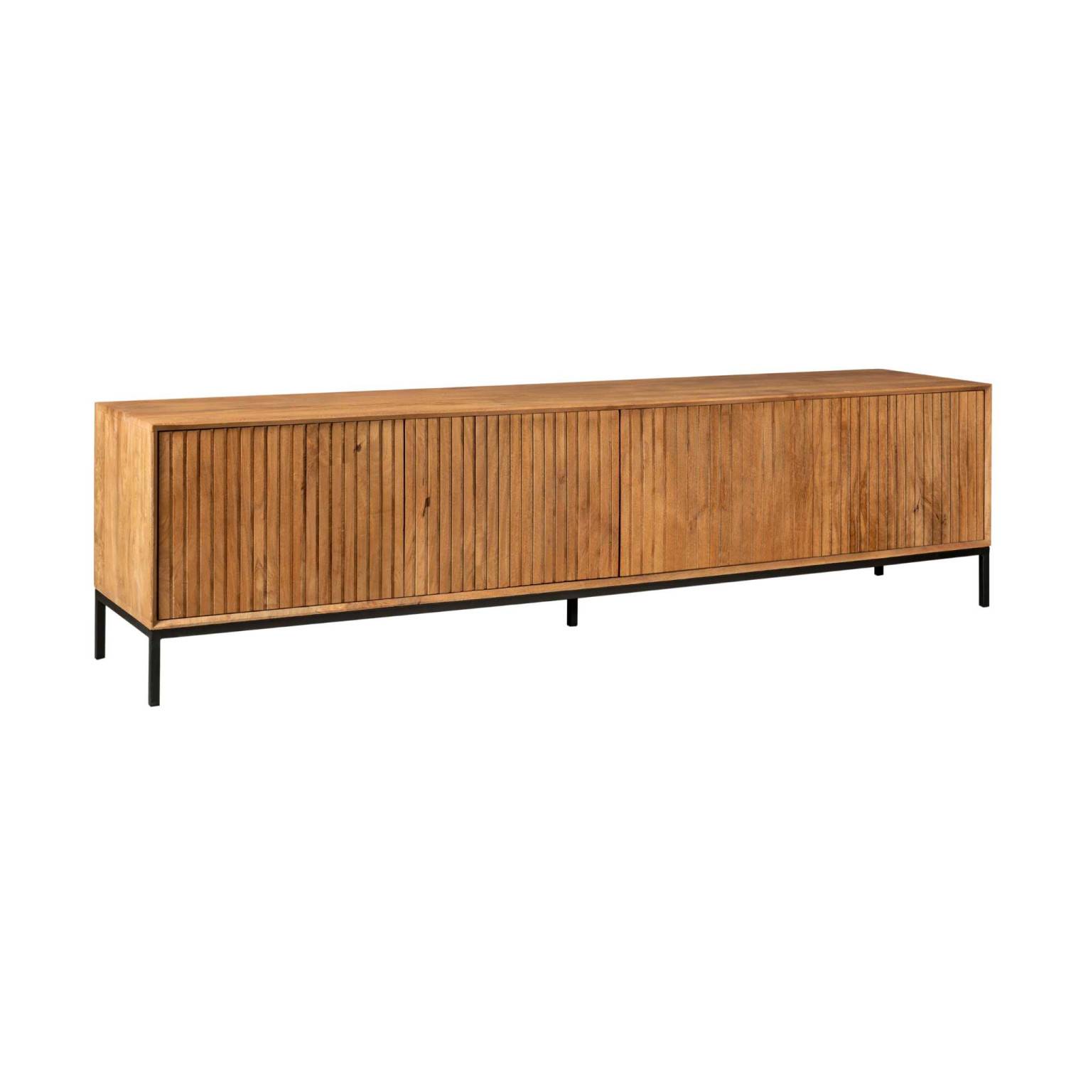 TV Sideboard mit Lamellenfront - Kojas