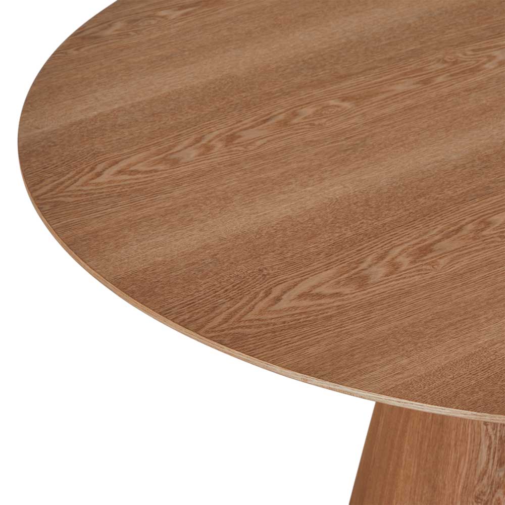 Runder Küchentisch auf Sockelgestell - Bean