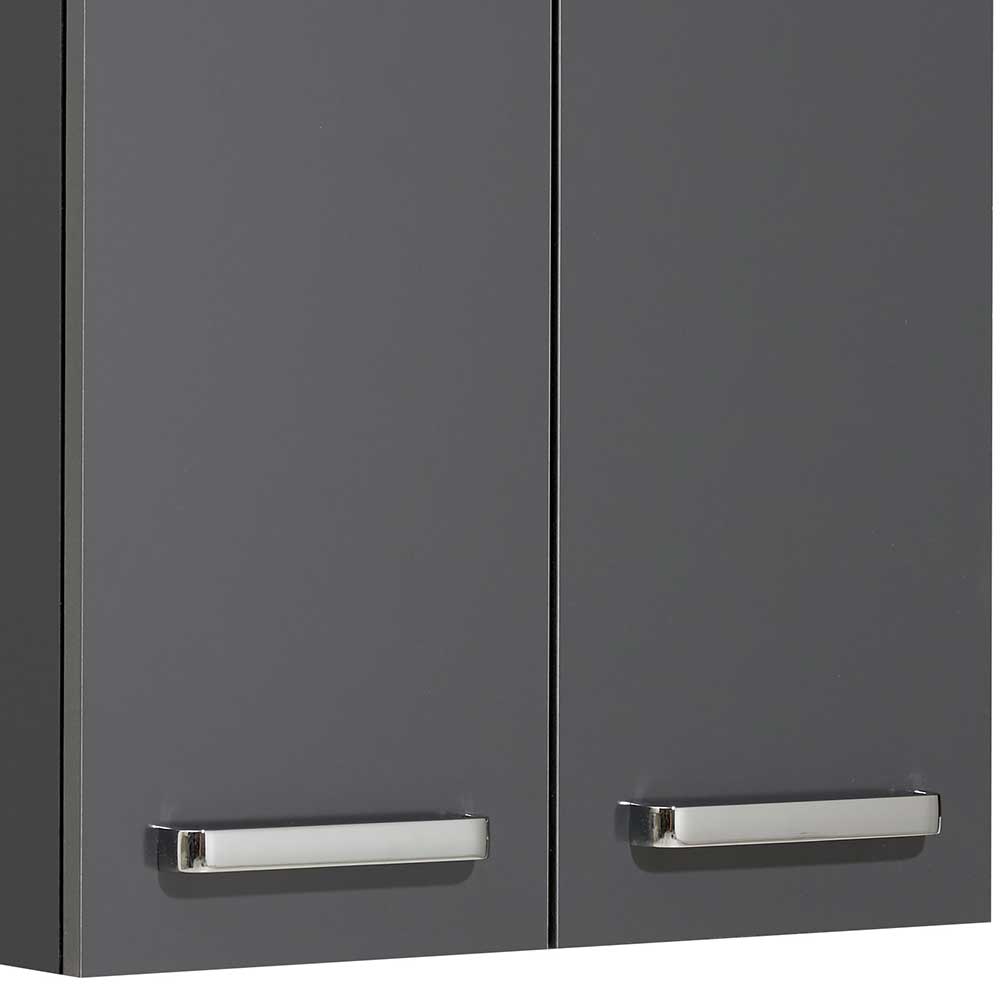 2-türiger Bad-Oberschrank in Anthrazit - Colistran