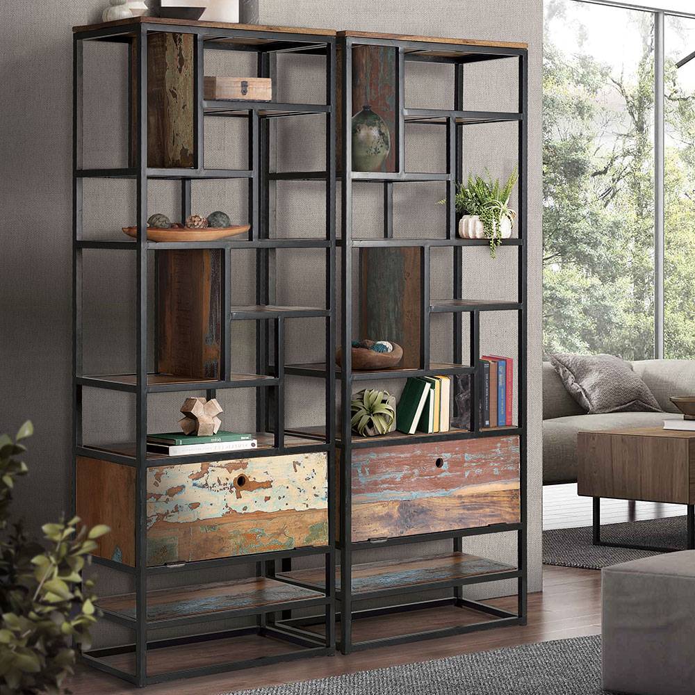 Standregal mit Shabby Chic und Industrial Style - Chillzone