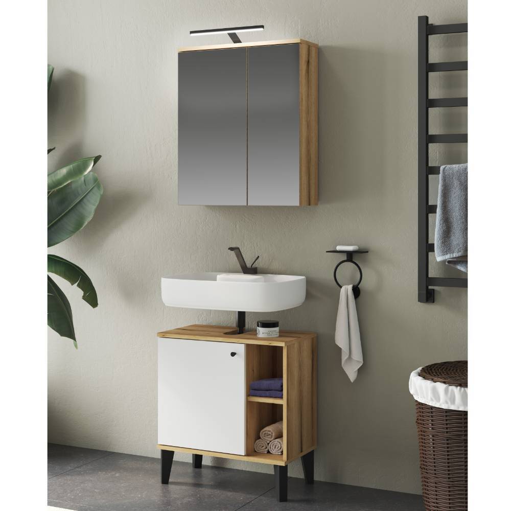 Waschplatz Möbelkombination modern - Naviron (zweiteilig)