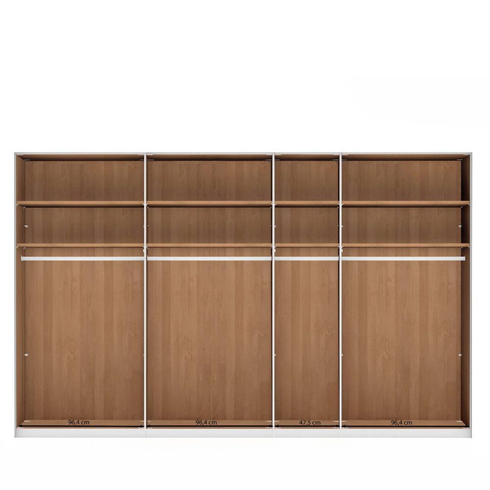 XL-Kleiderschrank 7-türig - Angelina