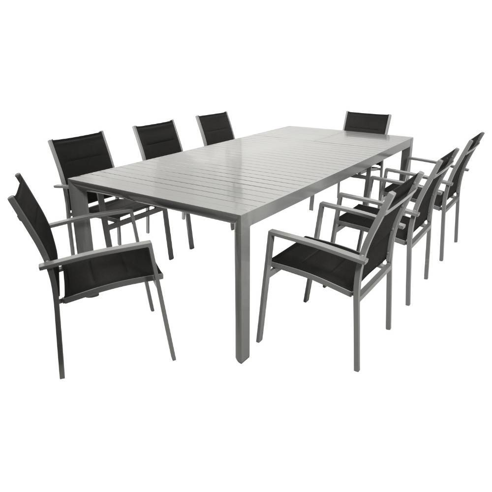 Terrassen-Essgruppe modern - Smaranda (neunteilig)