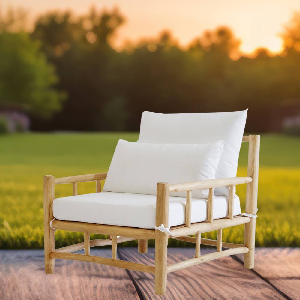 Outdoor Lounge-Sessel im Mediterranen Stil - Meike