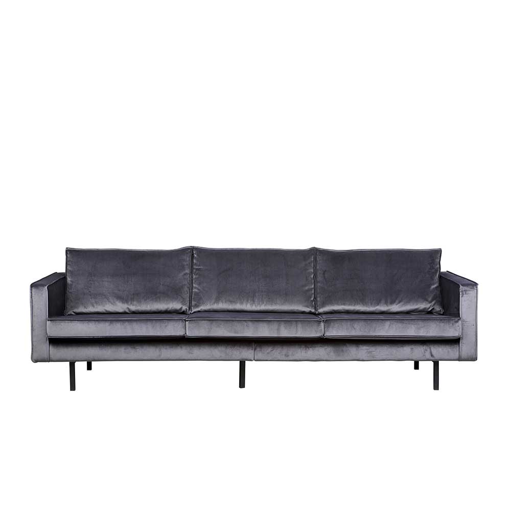 Lounge Sofa Andro in dunkel Grau