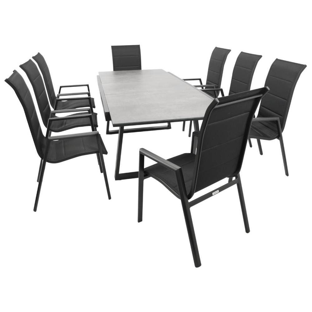 Outdoor-Essgruppe modern - Biontica (neunteilig)