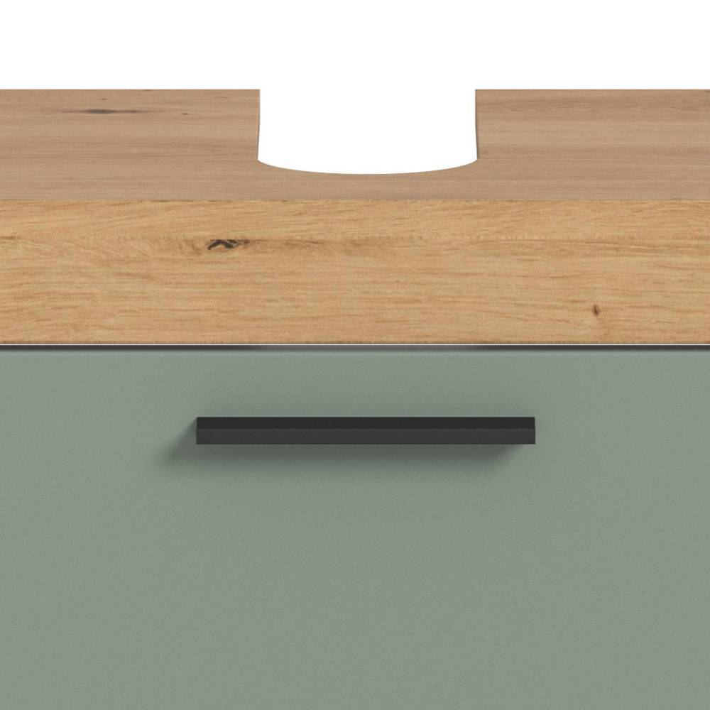Bad-Waschplatz und Hochschrank Kombi - Tamdato (dreiteilig)