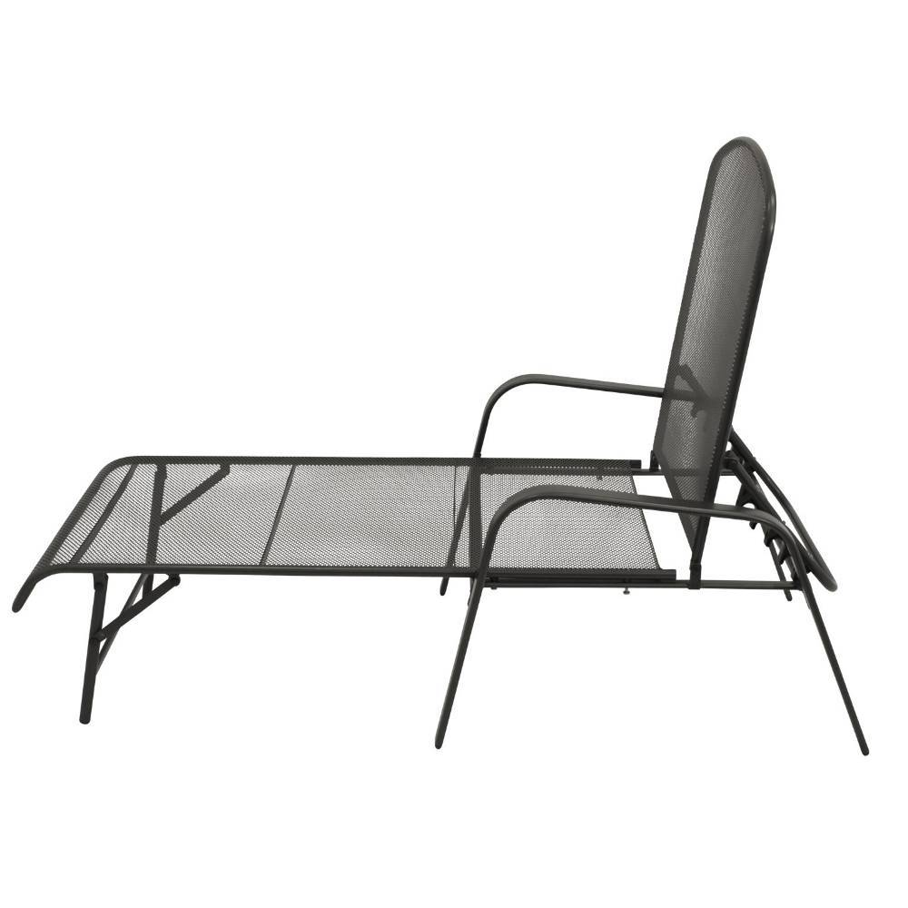 Streckmetall Gartenliege in modernem Design - Devonaja