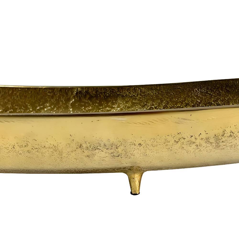 Metallschale in Goldfarben - Uvienna