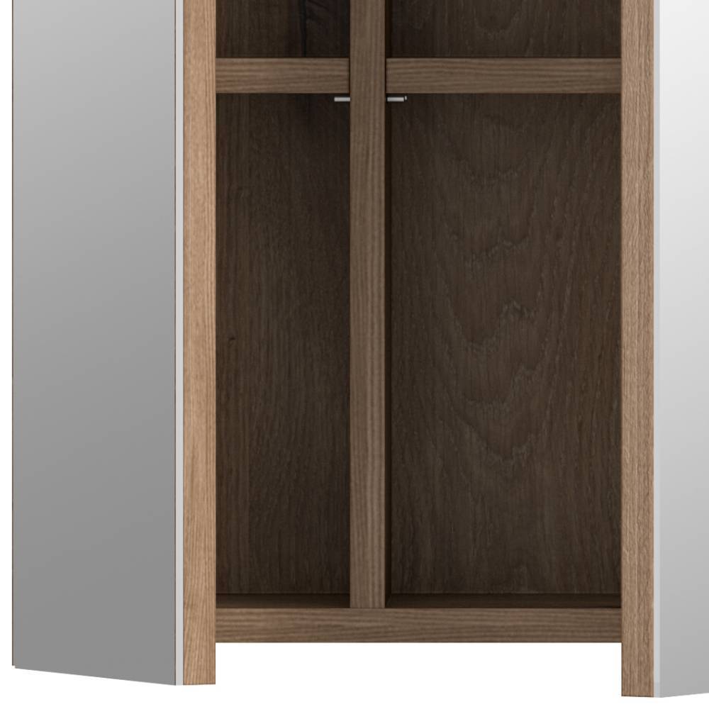 Bad Spiegelschrank in Holzoptik - Exmonda