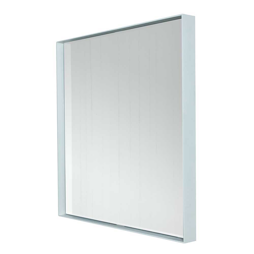 Quadratischer Spiegel in Weiß - Sandja