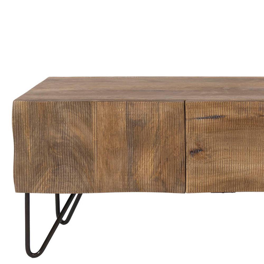 TV Lowboard aus Mangobaum Massivholz - Nencya