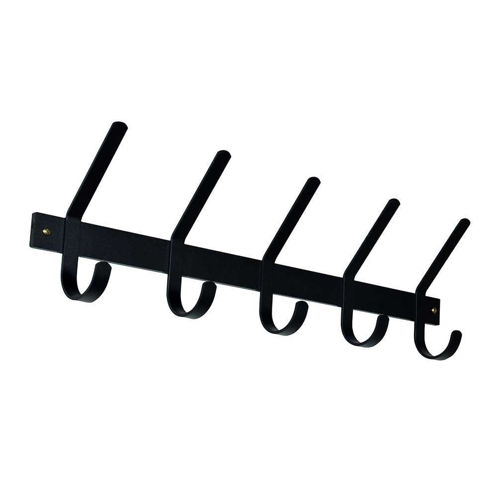 5 Haken Wand-Garderobe aus Stahl - Soera