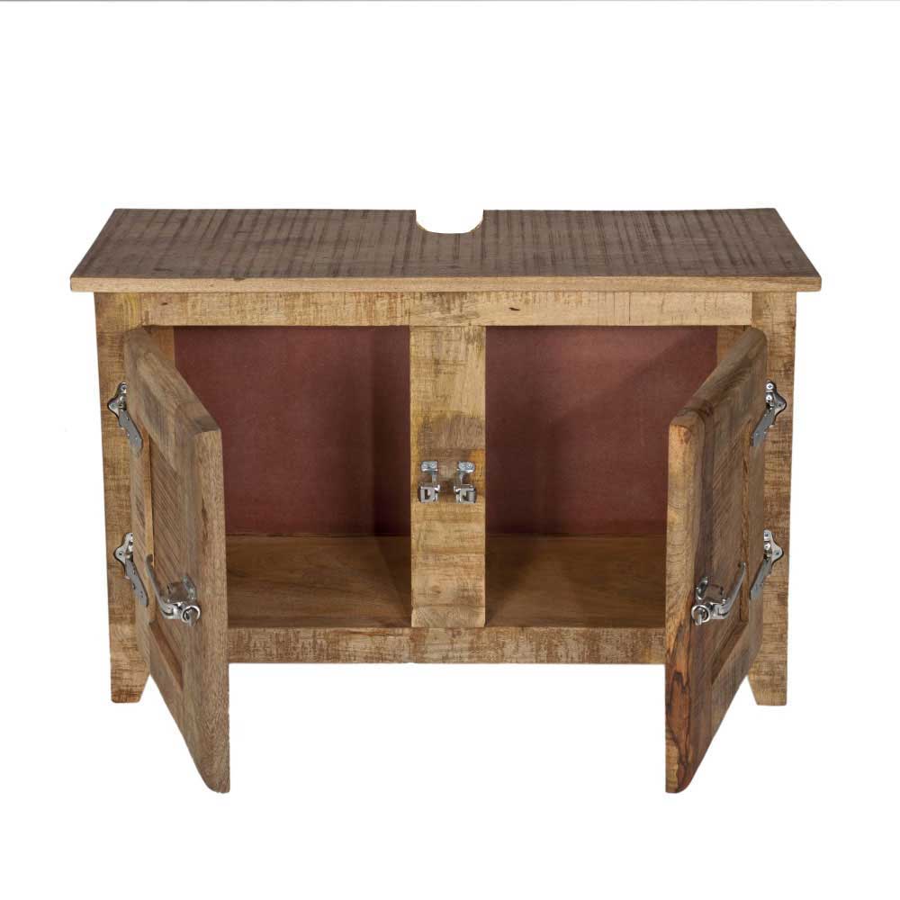 Shabby Bad Möbel aus Holz - Suennas (vierteilig)