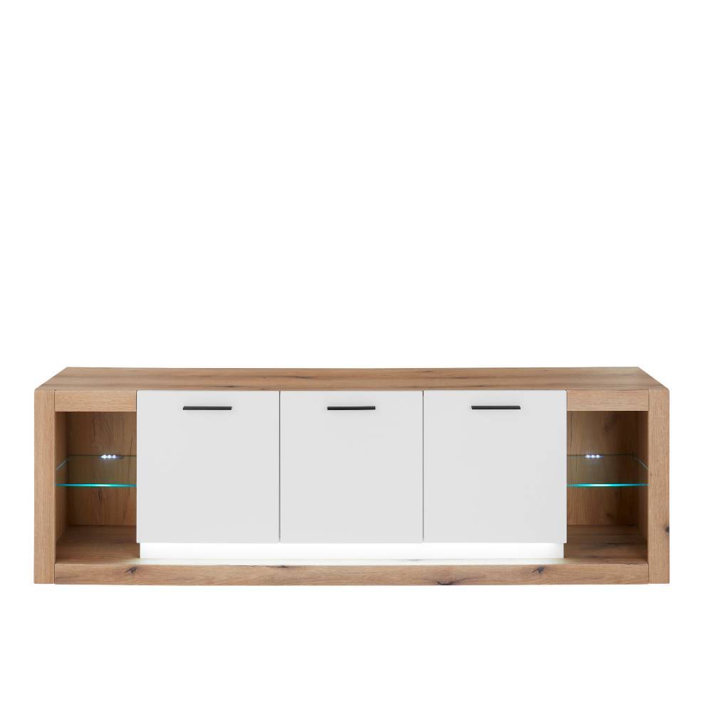 TV-Lowboard & Wandboard Set - Adejano (zweiteilig)