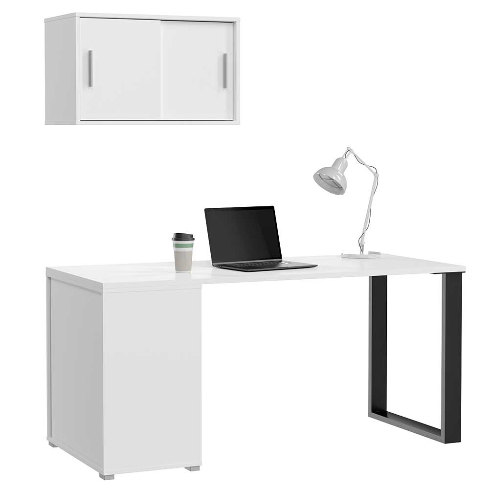 Schreibtisch & Schrank modern - Segin (dreiteilig)