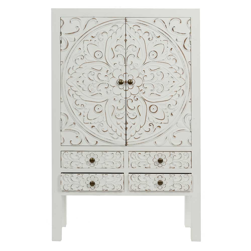 Highboard mit Ornament Muster Front - Acacio