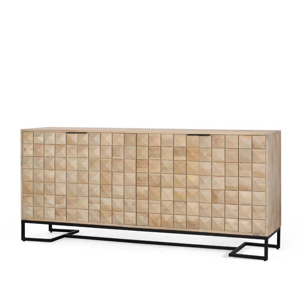 Massivholz Sideboard modern - Perolyn