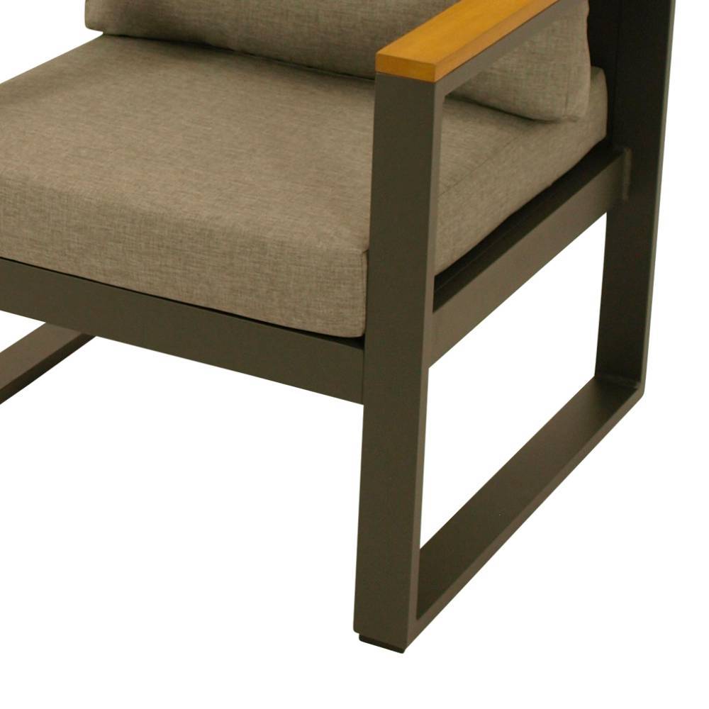 Outdoor Loungesesssel in Grau - Knox