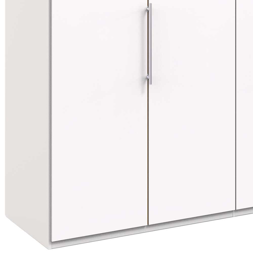 Weißer Schlafzimmer Kleiderschrank mit Falttüren - Donpiave
