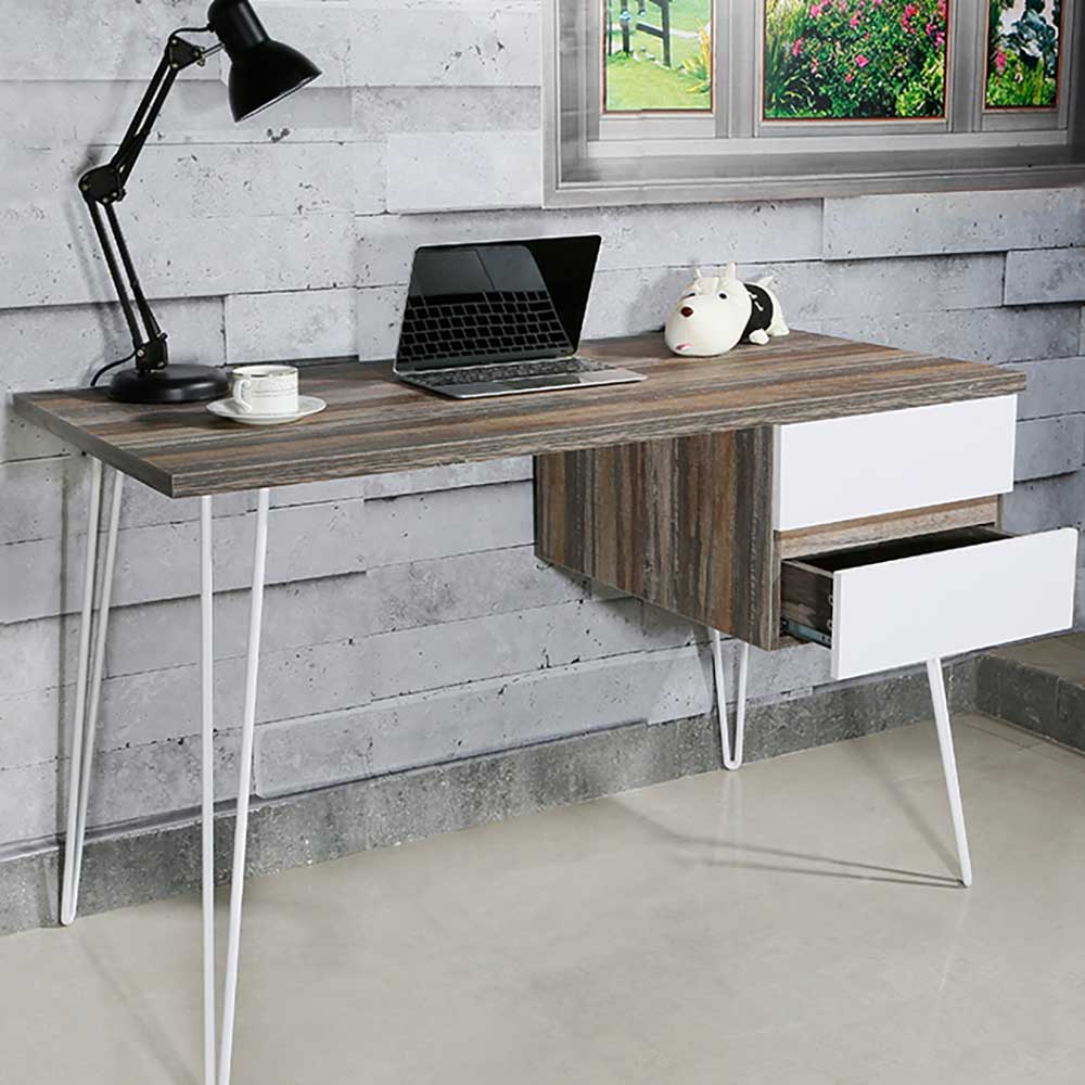 Design Schreibtisch mit Hairpin Legs - Jonella