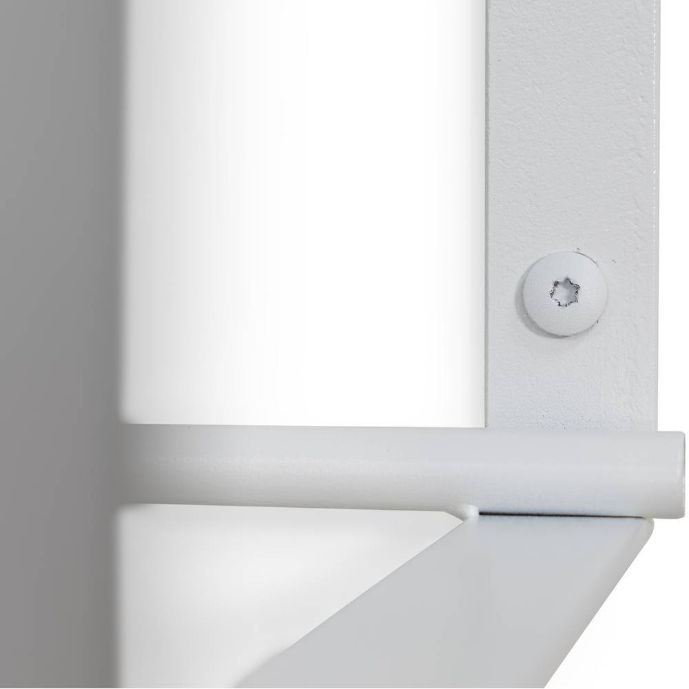 Hängegarderobe in Weiß pulverbeschichtet - Torosma