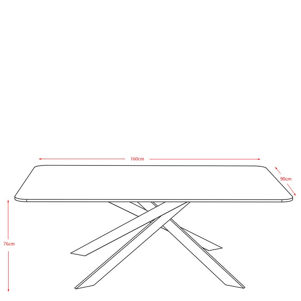 Moderner Design-Esszimmertisch aus Sinterstein - Futriva