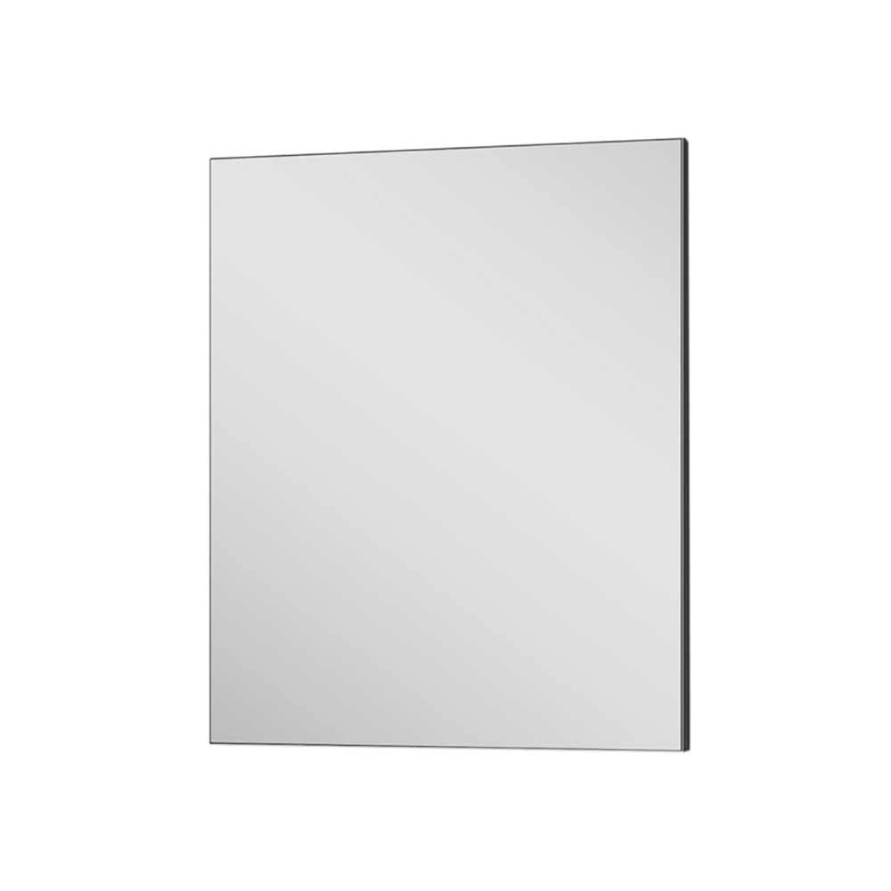 Minimalistischer Wandspiegel in Anthrazit - Vlatu