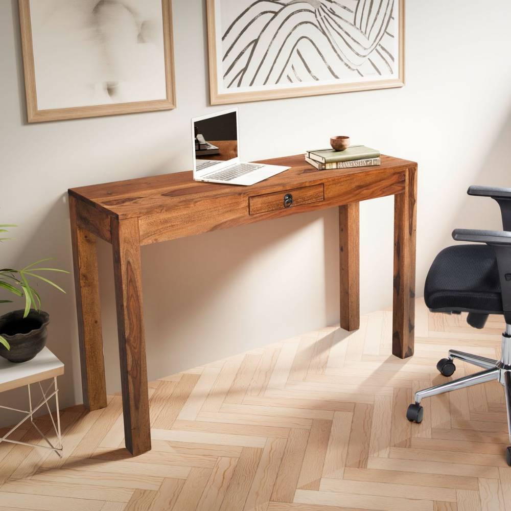 Eleganter Schreibtisch mit nur 40 cm Tiefe - Jakaha