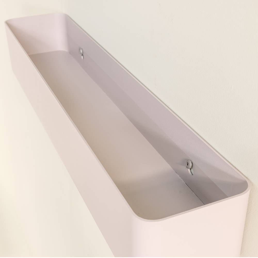 Badezimmerregal aus Stahl in Taupe - Wengton