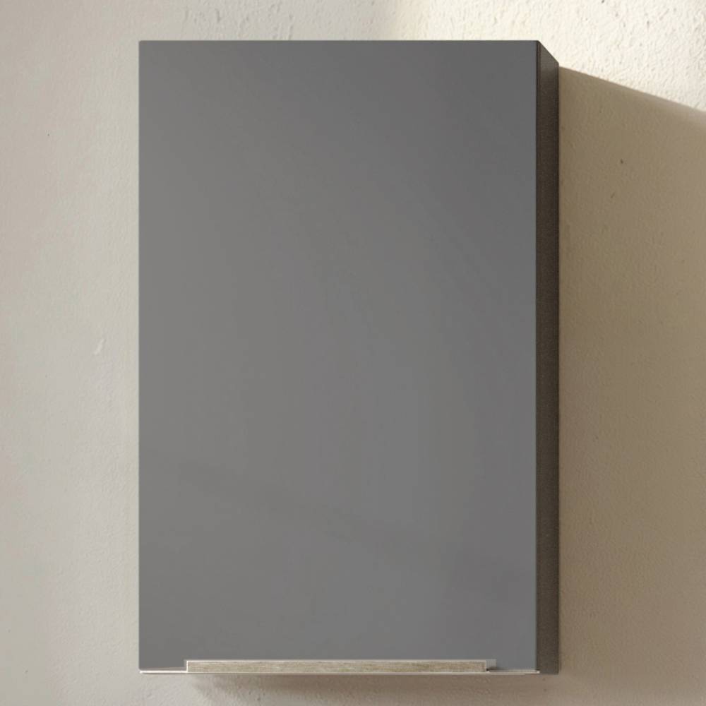 Bad-Oberschrank in Mattgrau - Reill