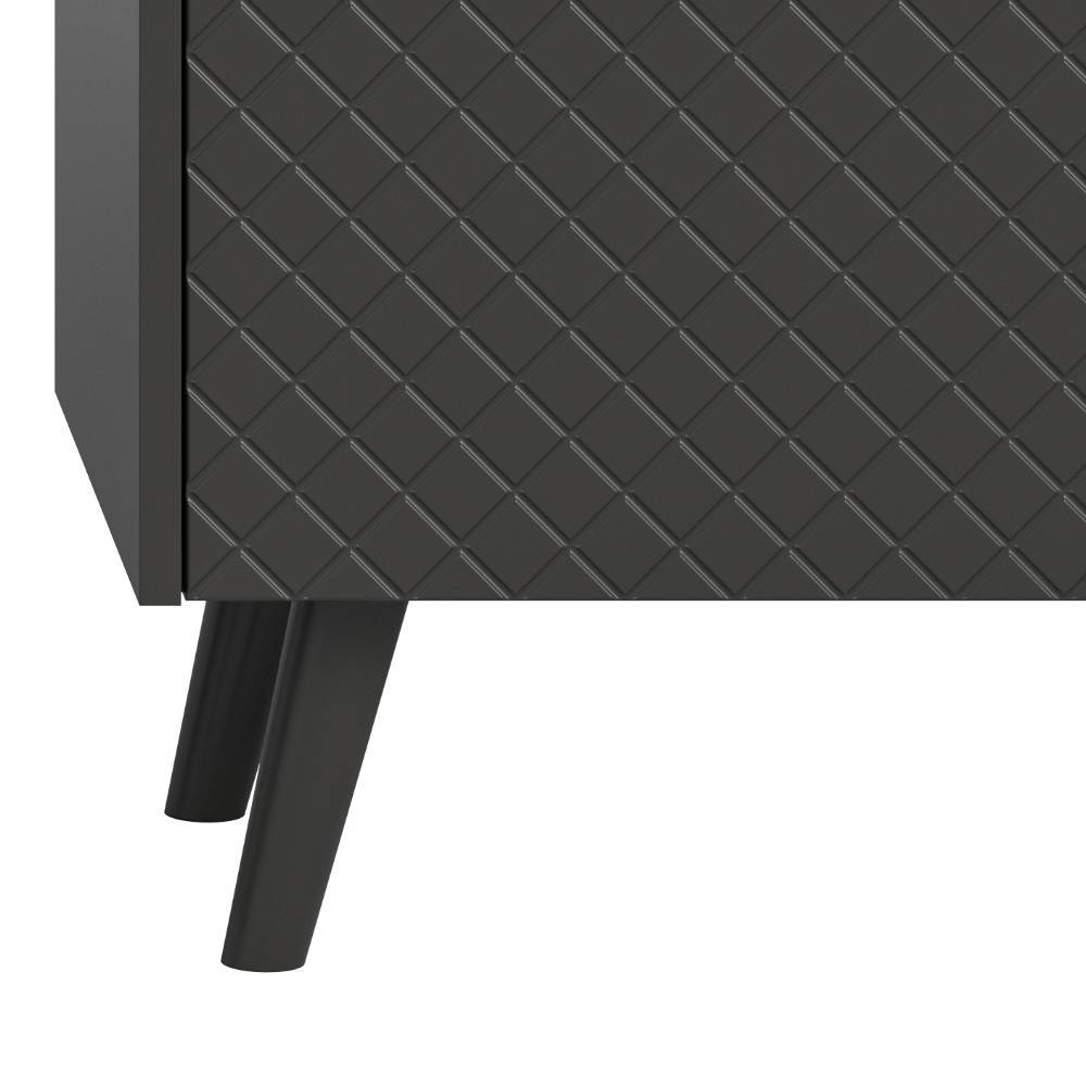 Kombi-Highboard in Mattgrau - Natal