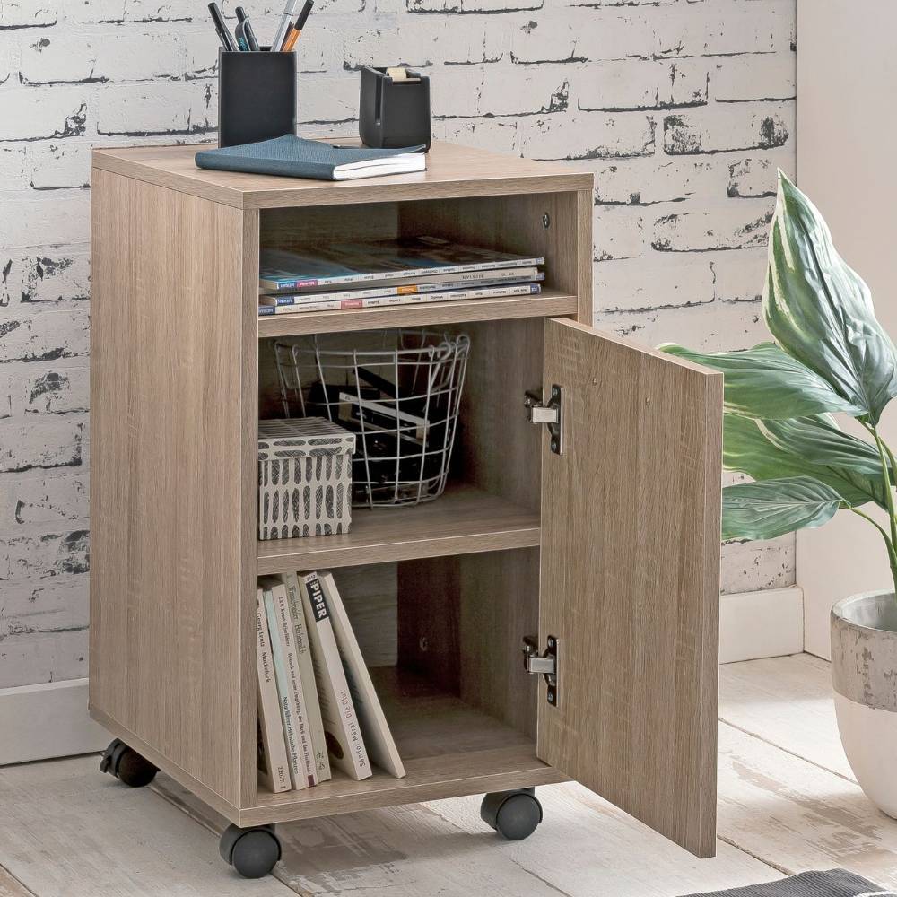 Büro Rollcontainer mit Fach und Tür - Broziano