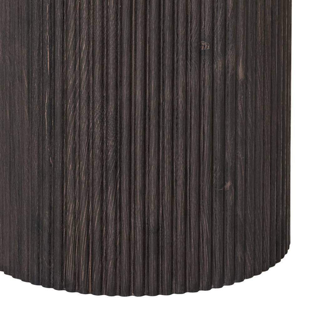 Beistelltisch in Dunkelbraun Holzoptik - Nirameso