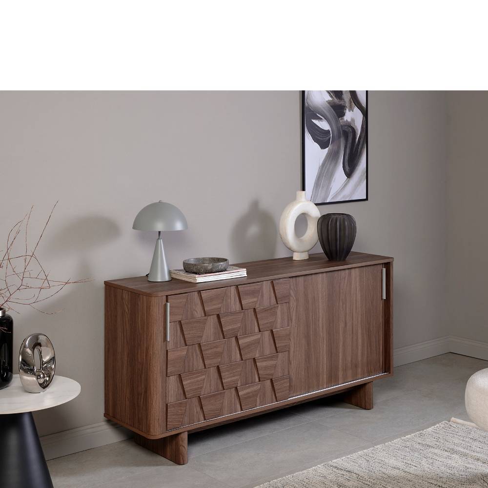 Design-Sideboard mit Schiebetüren - Montagne