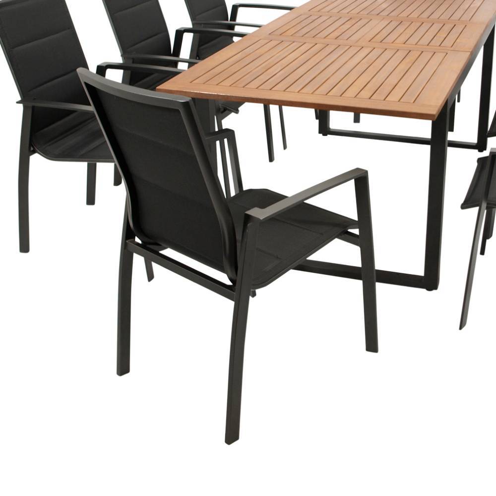 Garten-Essgruppe für acht Personen - Proof (neunteilig)