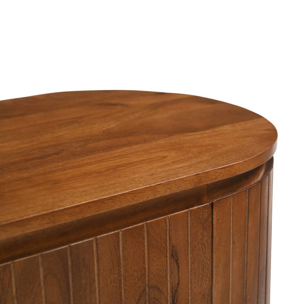 Retro Design Kommode aus Mangoholz - Galadira