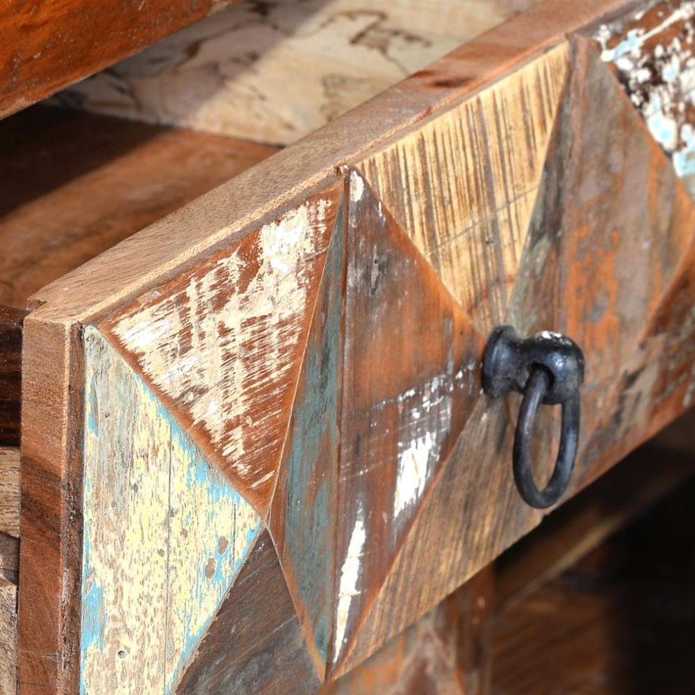 Shabby Chic Kombi-Kommode aus Recyclingholz - Arona