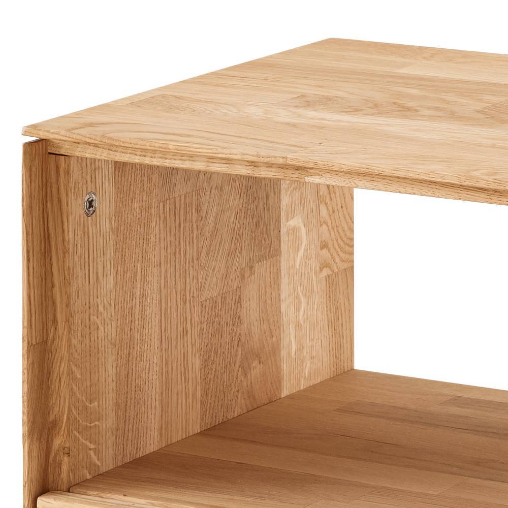 Holz-Nachtkommode aus Wildeiche - Kassanda