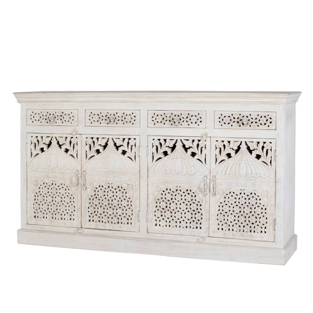 White Wash Sideboard im orientalischen Stil - Capo