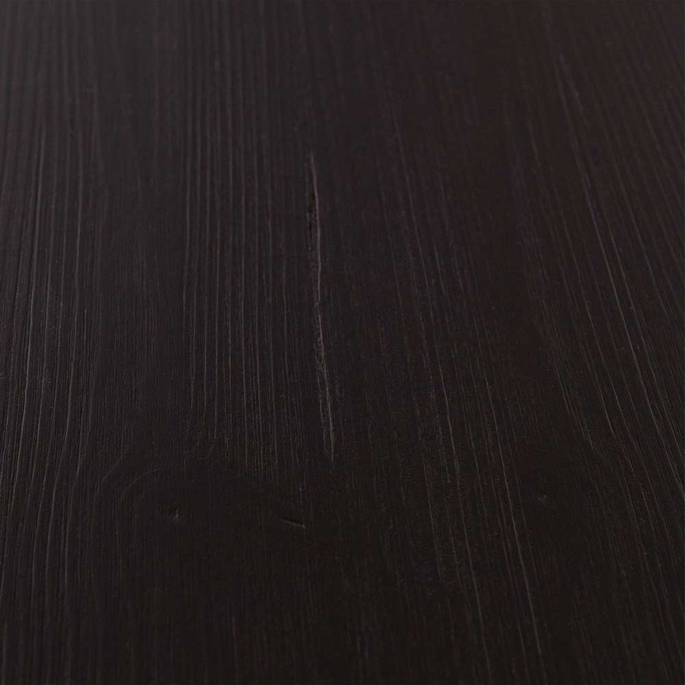 81x53x35 Regal in Schwarz aus Kiefer massiv - Loma