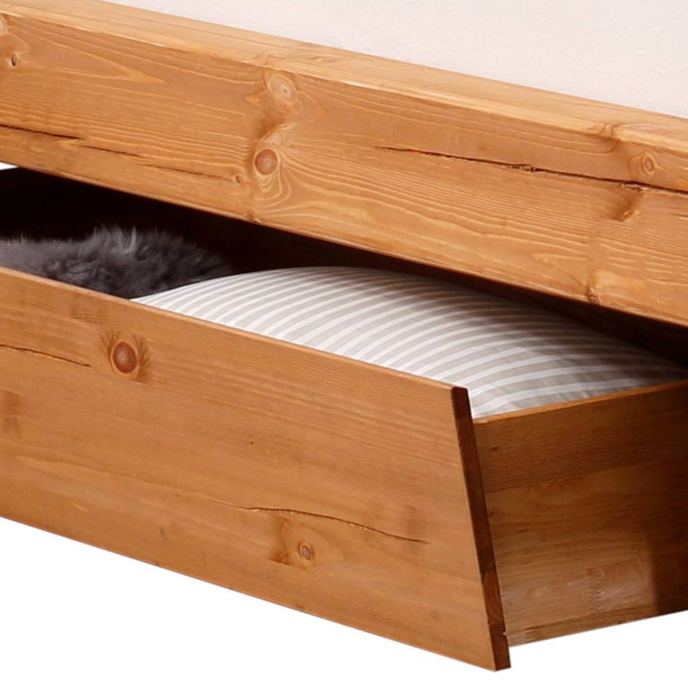 Bett mit Kufengestell aus Holz - Kalastania