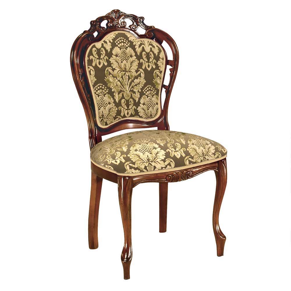 Ovaler Tisch & fünf Stühle - Ursanna (sechsteilig)