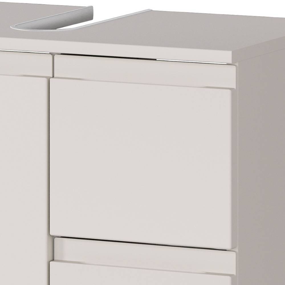 60 cm Waschbeckenschrank in Hellgrau - Dadra