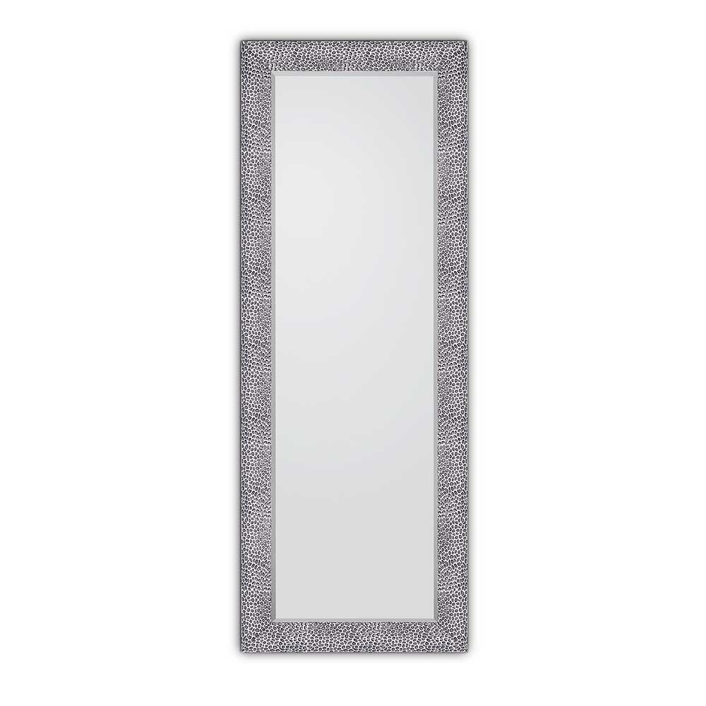 Moderner Spiegel in Schwarz Silber - Tyrcio